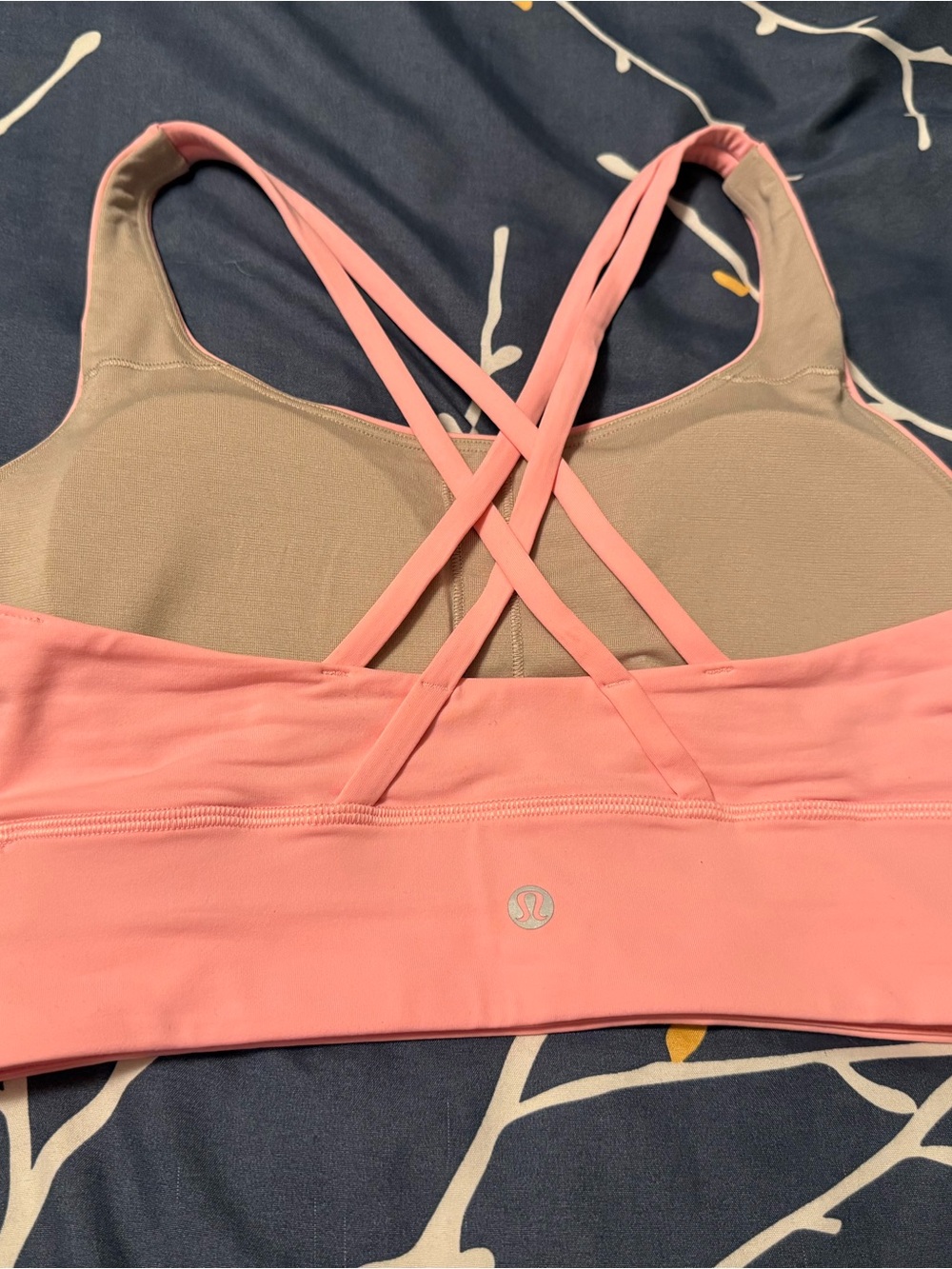 Lululemon Energy Longline Bra, Size 8 (B-D Cups), NWT, *flaw as noted